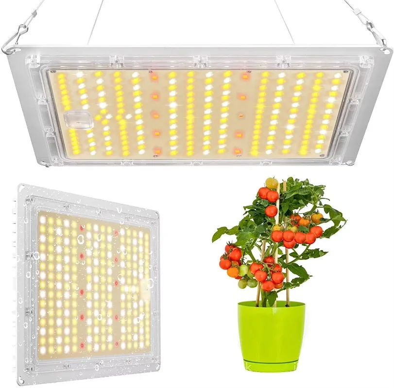 IP65 Dimmable Full Spectrum Waterproof Light Emitting Diode Growth 100W 220W Plant Growth Light Emitting Diode  Fast Delivery