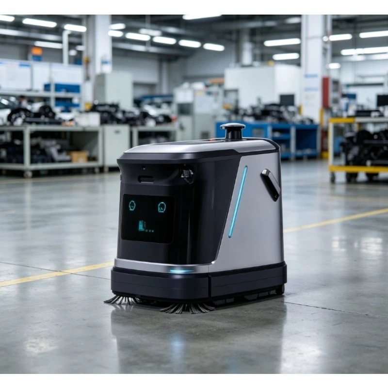 Autonomous sweeping robot, commercial intelligent cleaning robot, used for large-scale vacuuming, sweeping, mopping