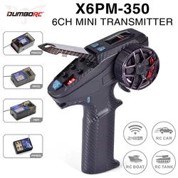 DUMBORC X6PM-350 zestaw nadajnika-odbiornika RC BL3F/X6FG/X6FP/X4FMG 2.4GHZ kontroler RC 6CH Gyro uniwersalny zdalnie sterowany samochód RC