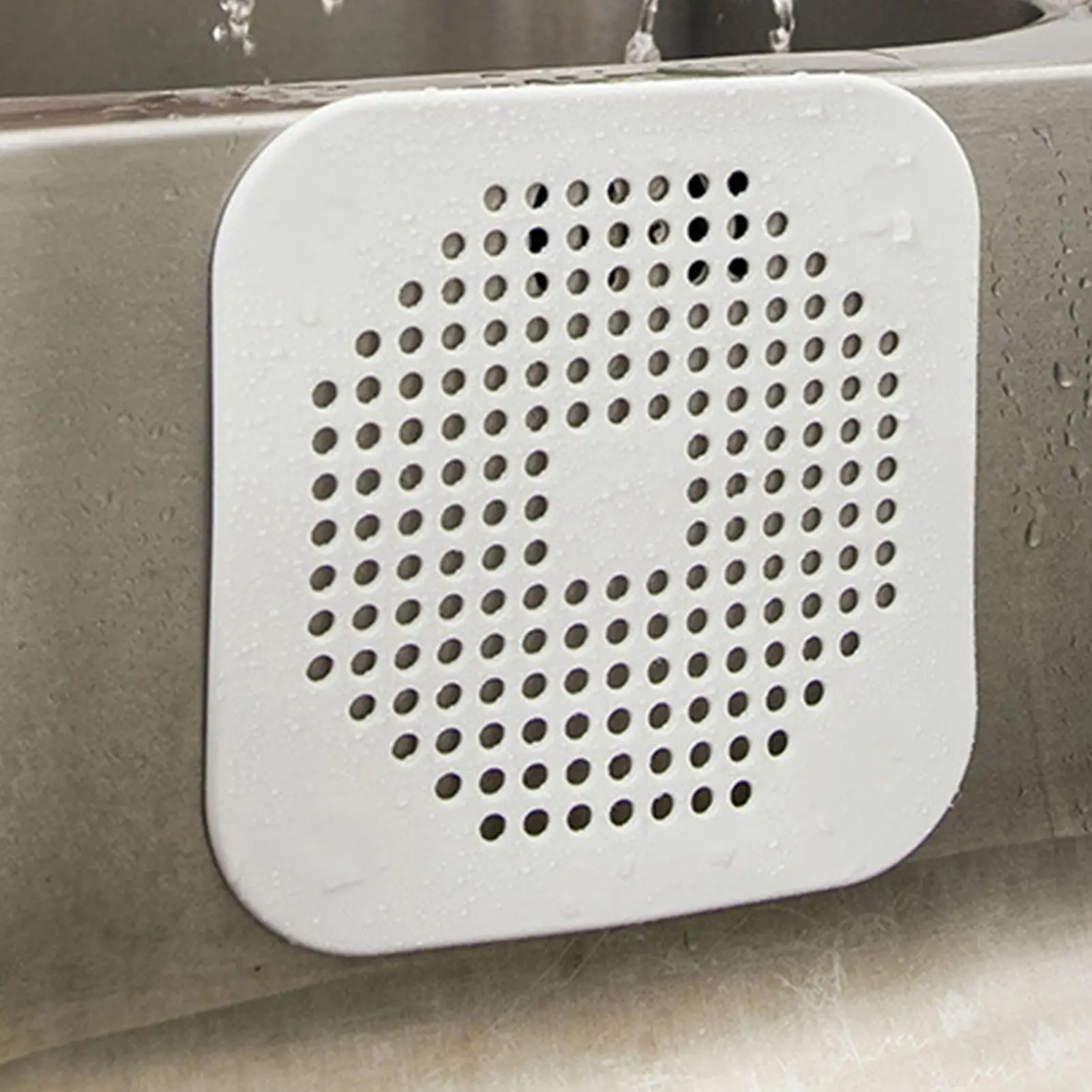 

Drain Screen For Shower 4 Pieces Anti-Clogging Trap 5.7in Hair Catcher Drain Covers For Bathroom Floor RV Laundry Apartment