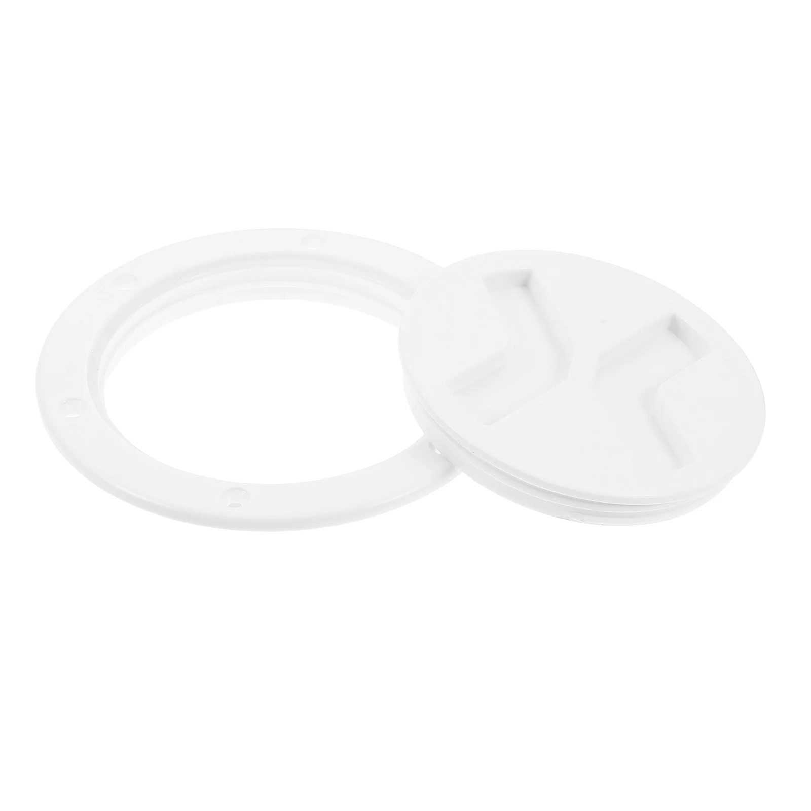 

5.38" Marine Deck Hatch Cover Waterproof Non-Slip Round Inspection Access Plate Durable Boat Hatch Lid For Yacht Kayak