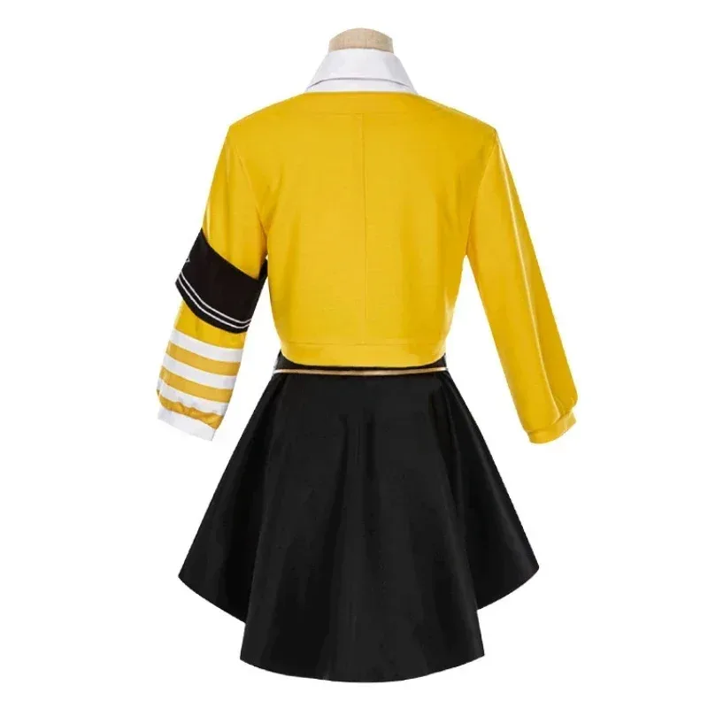 Proyecto Sekai colorido escenario hazaña Saki Tenma Cosplay ropa linda para niñas ropa de Anime Halloween carnaval juego de rol Un ujfj