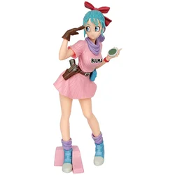 Dragon Ball Z Anime Figurine Bulma Figures Pvc Statue Figure Model Doll Ornament Collection Room Decora Desk Toys Gifts