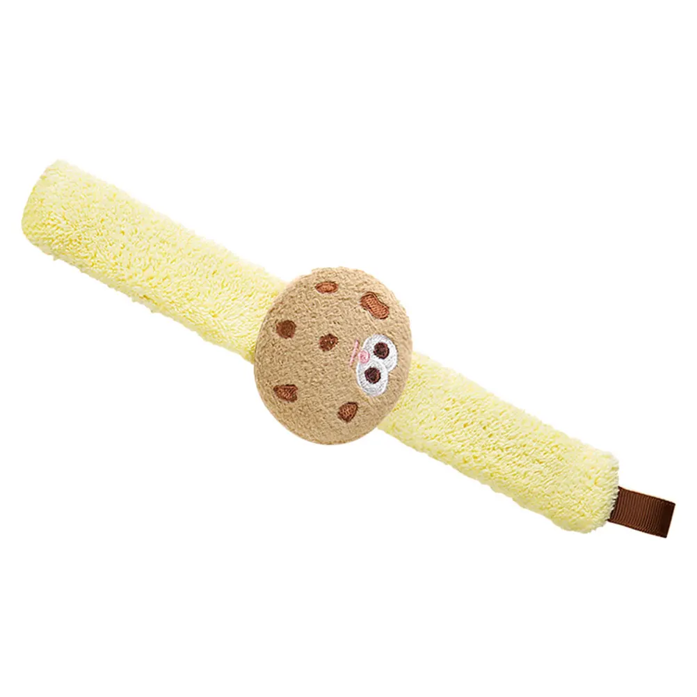 

Waterproof Wristbands for Face Washing Facial Cleansing Coral Fleece Cuffs Straps Thicken Adjustable Spa Bands Arm Guards