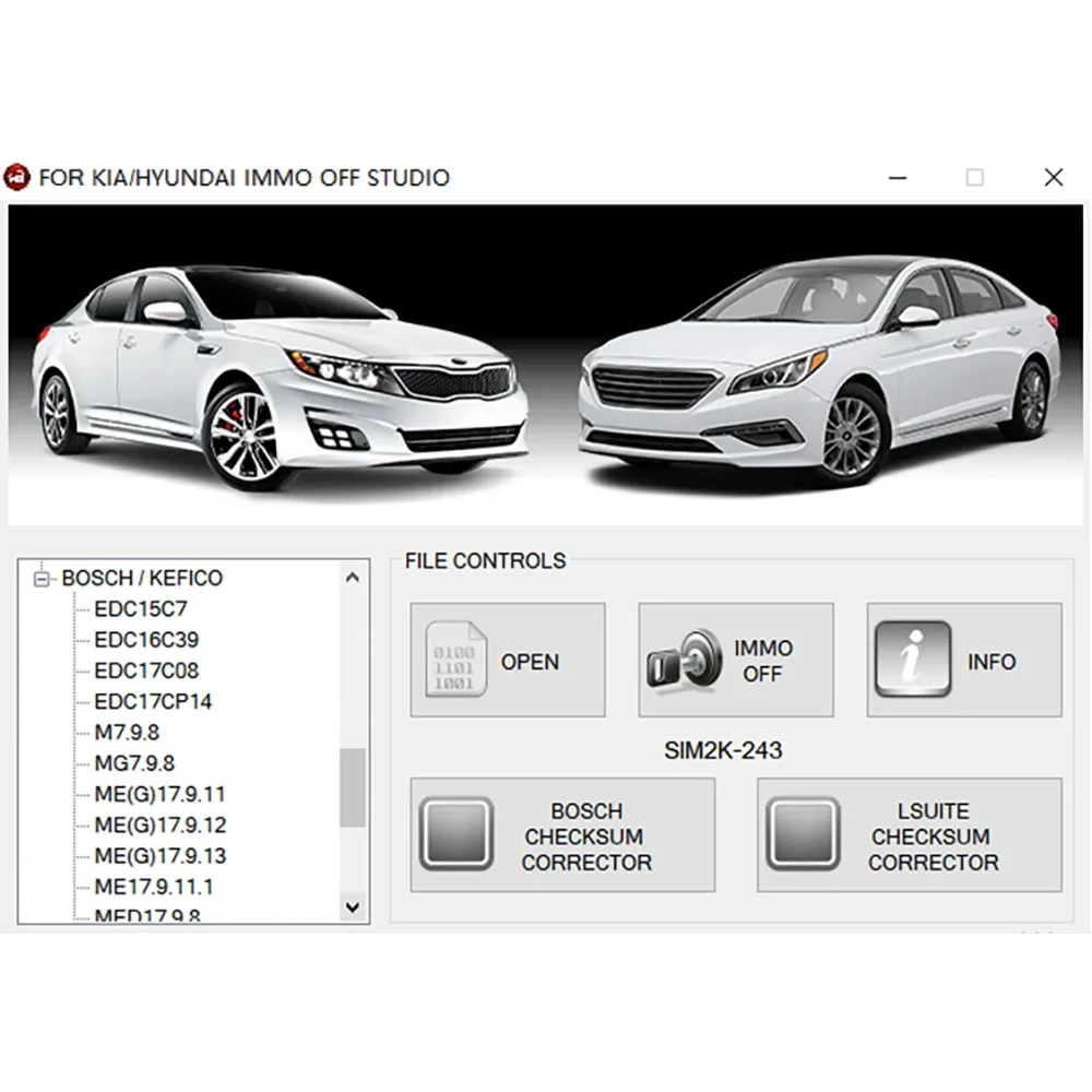 Perform IMMO OFF on KIA and HYUNDAI Vehicles Solve Immobilizer Issues For SIM2K14X 34X for MT38 MT86 For M797 PCR2.1 IMMO OFF