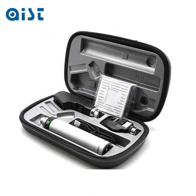 Eye Examination Ophthalmic Equipment Retinoscope Optical Rechargeable Ophthalmoscope Set