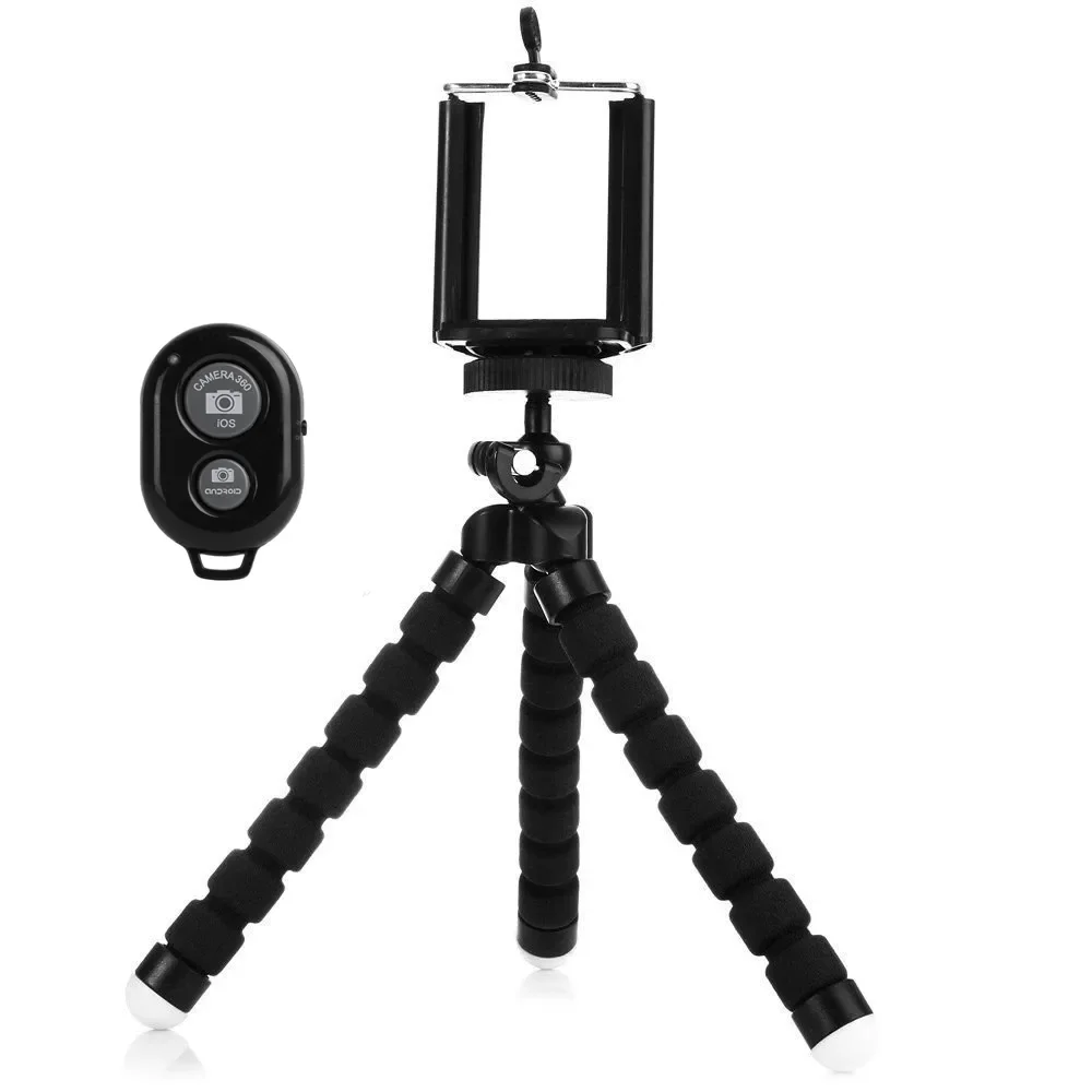 Selfie Mobile Phone Stand Holder for iPhone Android Camera Bracket, Photography Accessory Vlogging Equipment Phone Tripod Stand