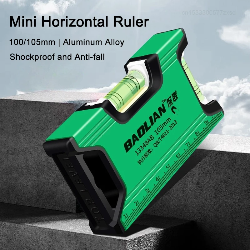 Mini Digital Protractor Angle Finder Inclinometer Tools Electronic Measurement Level Slope Test Ruler Length 100/105mm Aluminum