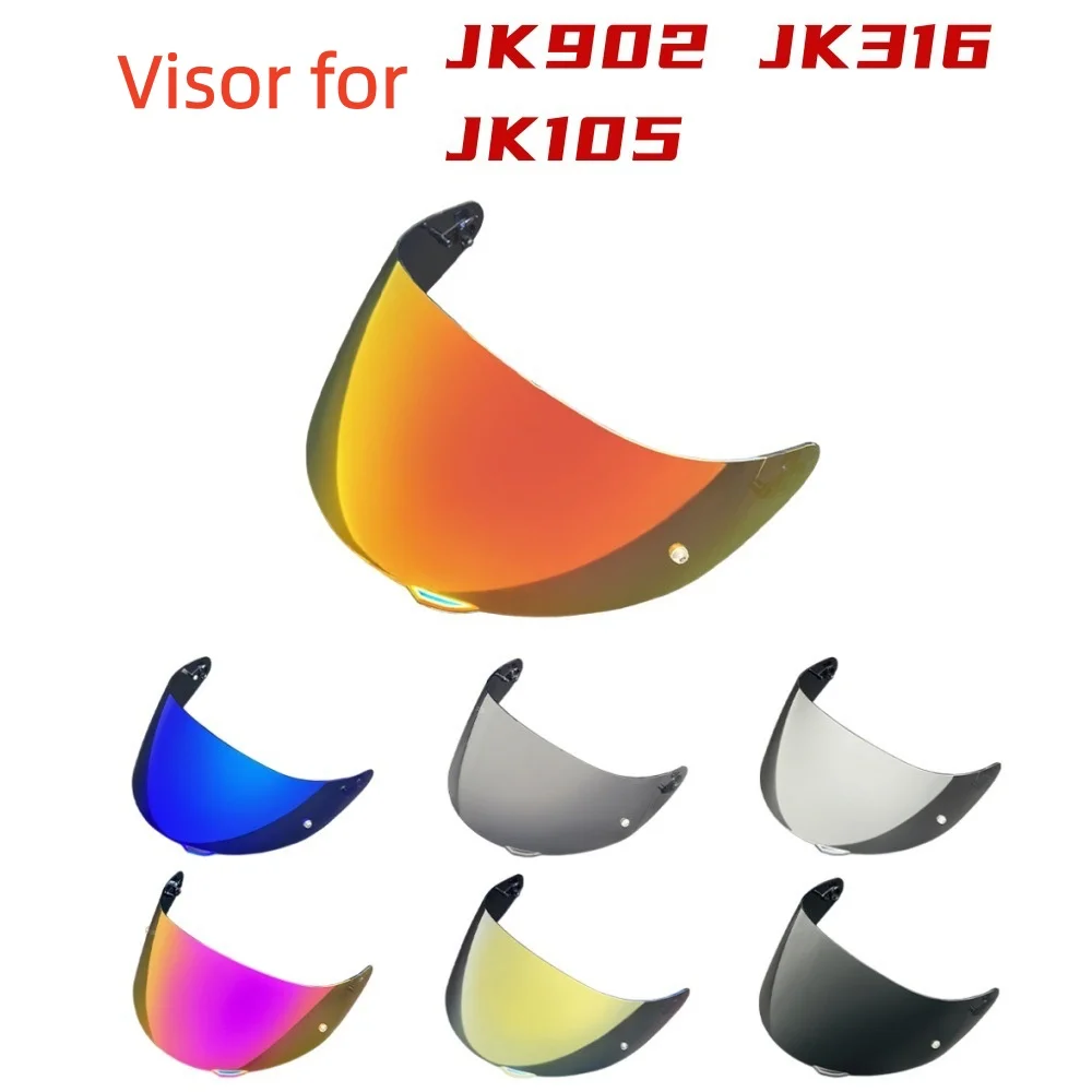Full Face Motorcycle Helmet Shield Flip up Visor Special Links for Lens Compatible with AGV JK-902 JK-316 GXT-902
