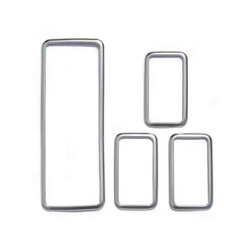 ABS اكسسوارات السيارات الداخلية نافذة الباب رفع التبديل غطاء إطاري الكسوة لاند روفر رينج روفر سبورت RR سبورت 2014-2017 #4