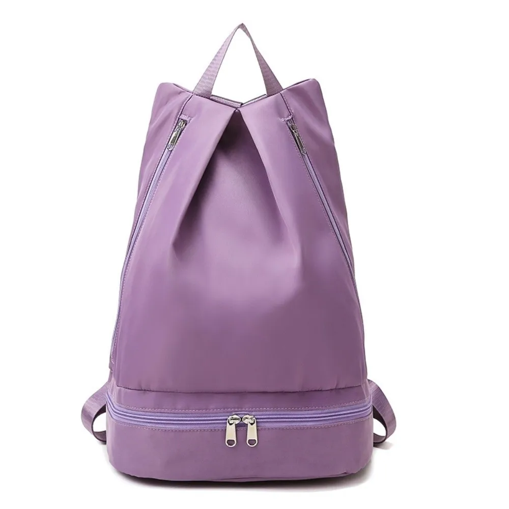 

Waterproof Wet Dry Separation Fitness Bag Zip Backpack Multifunction Swimming Bag Splashproof Large Capacity