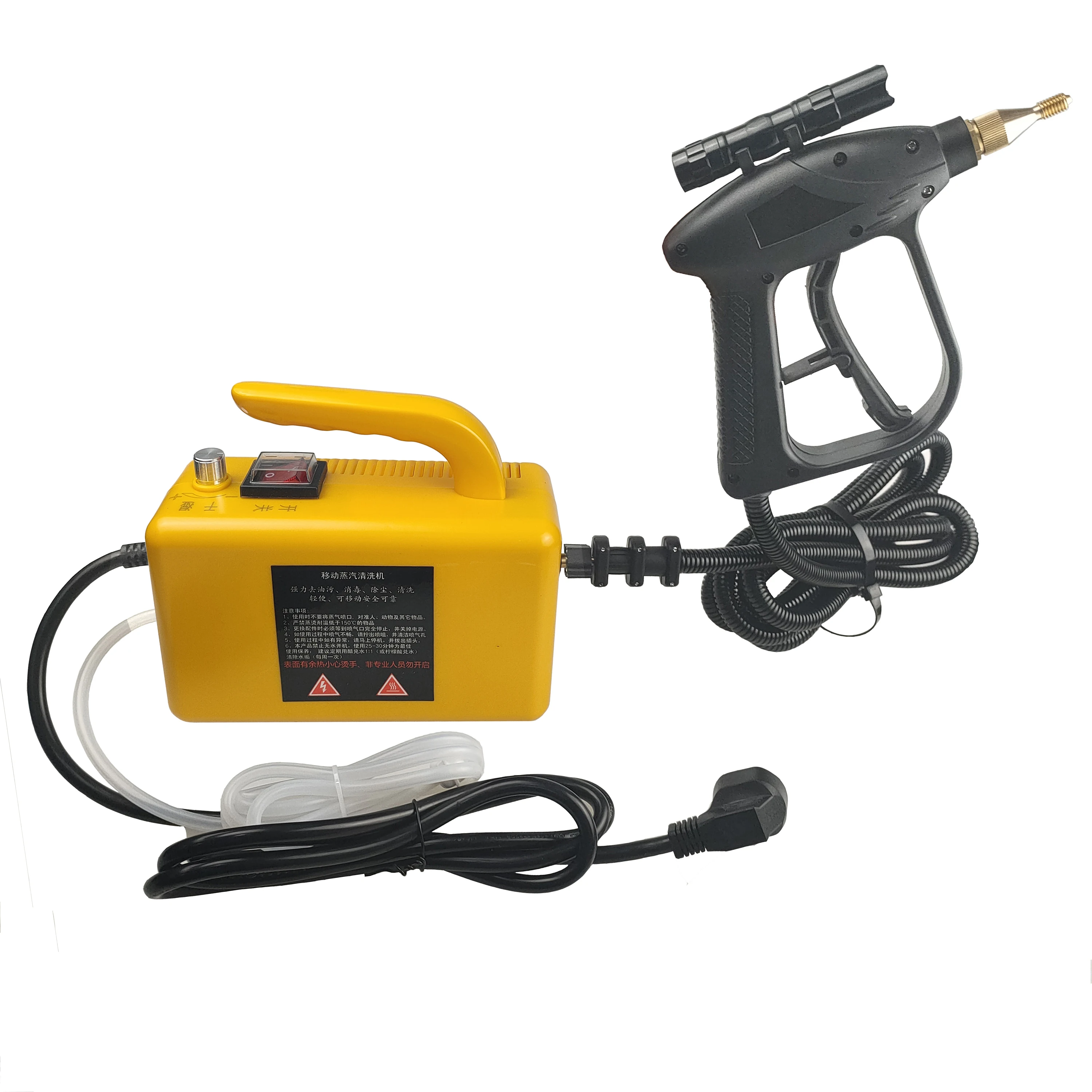 2025 New Model Cleaning Home Appliance Upholstery Steam Cleaner Portable Steamer for Car Detailing