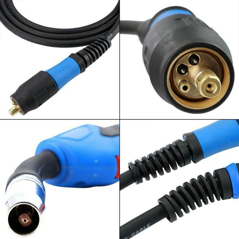 15AK Welding Torches Plastic Welding Equipment CO2 Gas Welding Torches With 4M Cable For MIG Welding Machine Easy Install