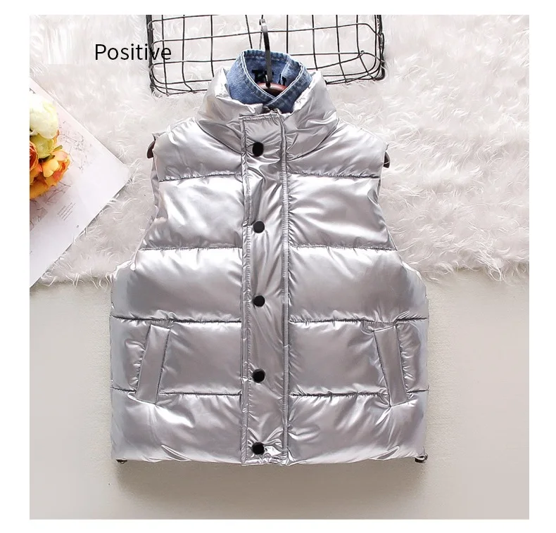 OLEKID 2024 autunno inverno gilet di jeans per ragazza Mock due pezzi ragazza giacca senza maniche capispalla 3-12 anni bambino adolescente gilet