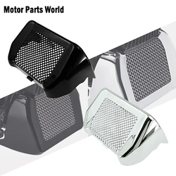 Motorcycle Oil Cooler Cover Kit With Bracket For Harley Touring 2017-2025 Road King Street Glide Freewheeler FLHR FLHXS FLTRX