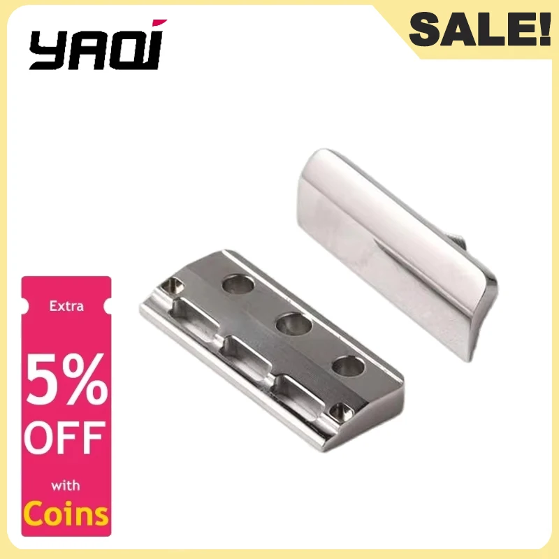 

Yaqi Men's Minimalism Stainless Steel With 1.0mm Blade Gap Tachi Stainless Steel Single Edge Polished Face Safety Razor Head