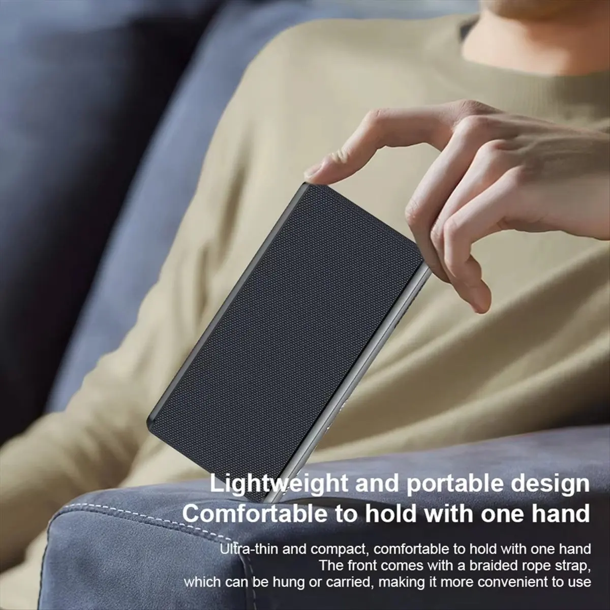 A69Z Portable Wireless Bluetooth-Compatible Speaker Waterproof Outdoor Speakers Subwoofer Support TF/AUX/TWS