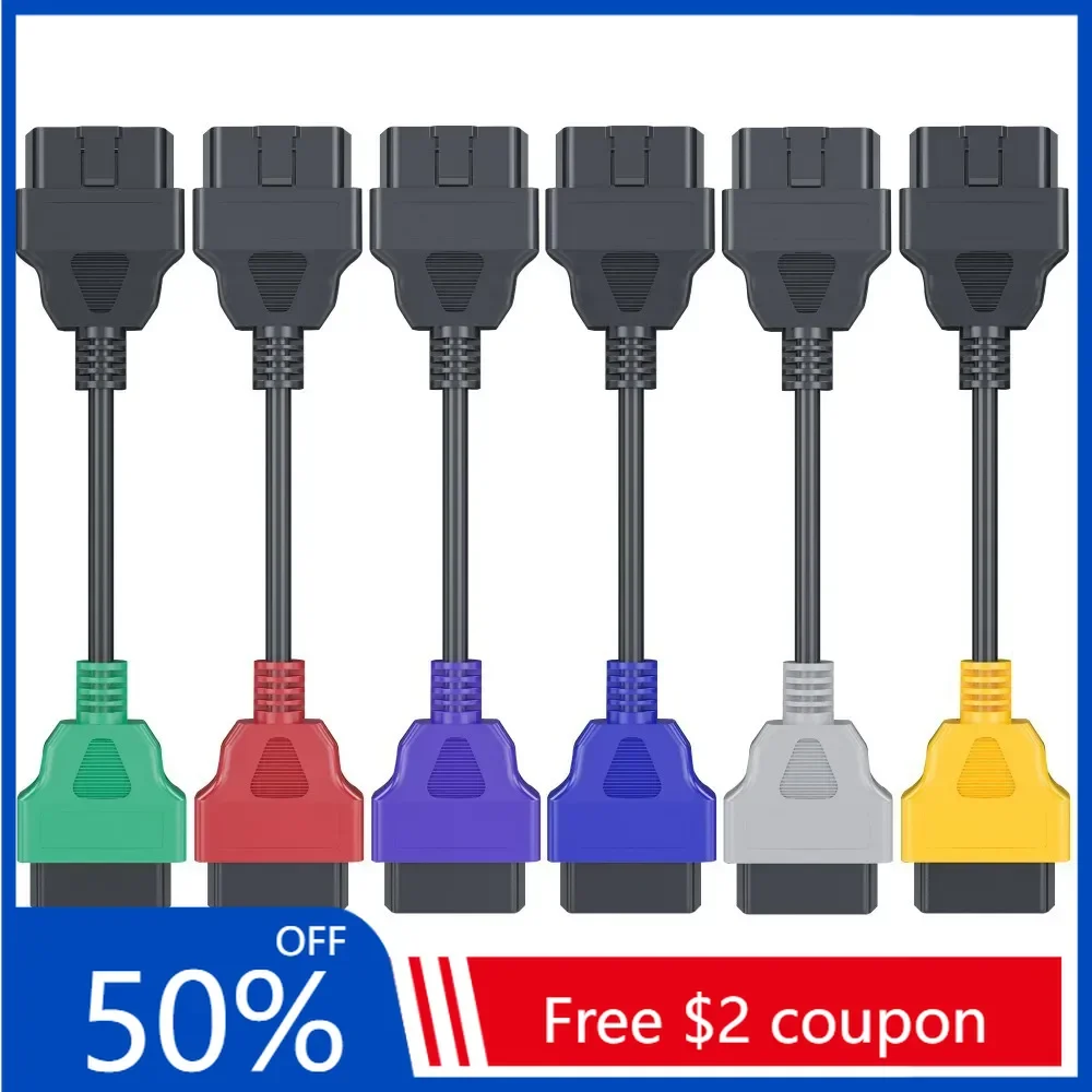 

Лидер продаж 2023 года! OBD 2 автомобильный сканер, диагностический адаптер MultiECUScan, кабель для мульти ECU Scan для Fiat ECU Scan, 6 цветов