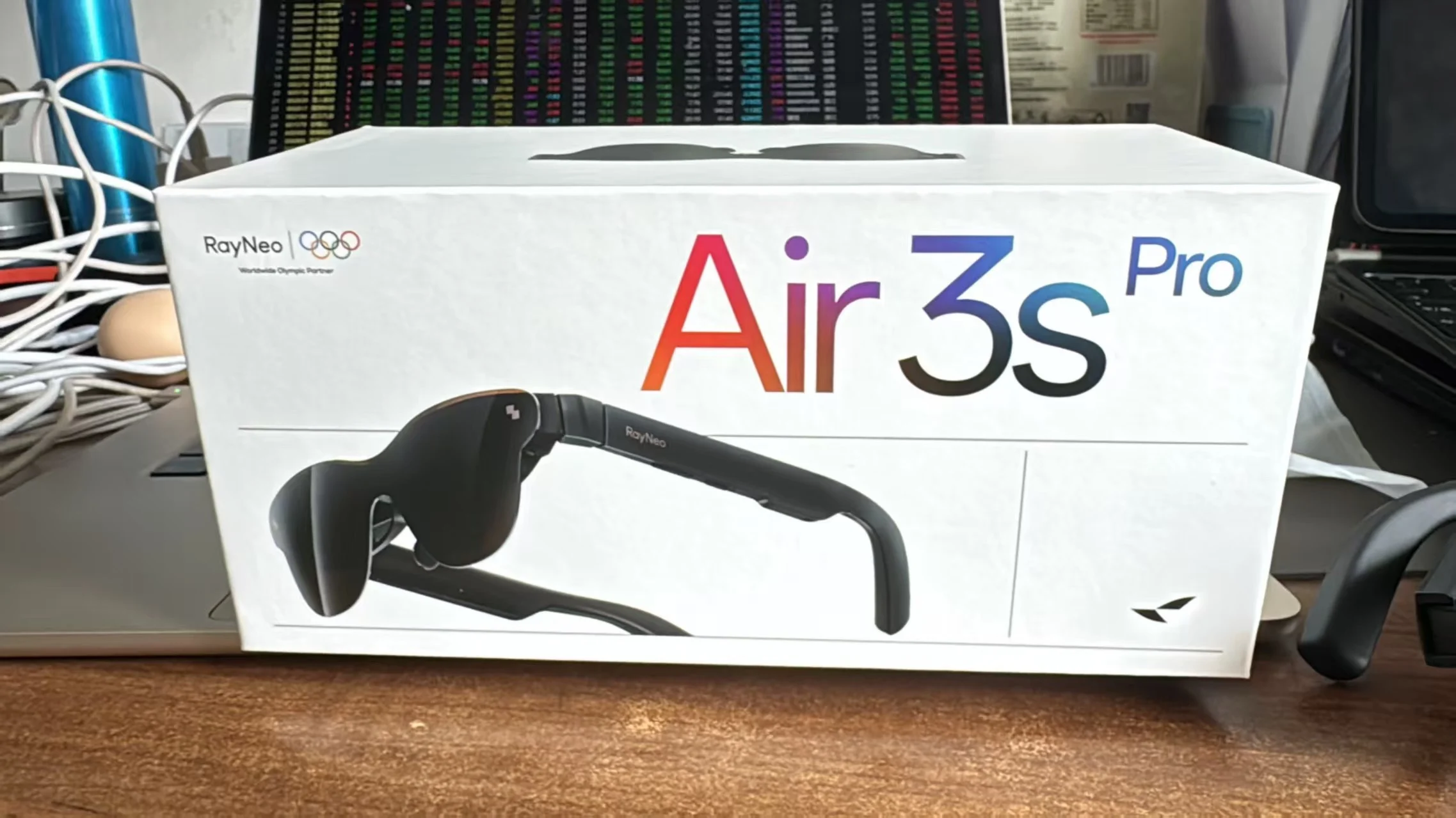 RayNeo Air 3S Pro AR lunettes 135 pouces �cran d'affichage 3D HD cin�ma priv� TV de poche pour t�l�phone portable ordinateur Machine de jeu TCL