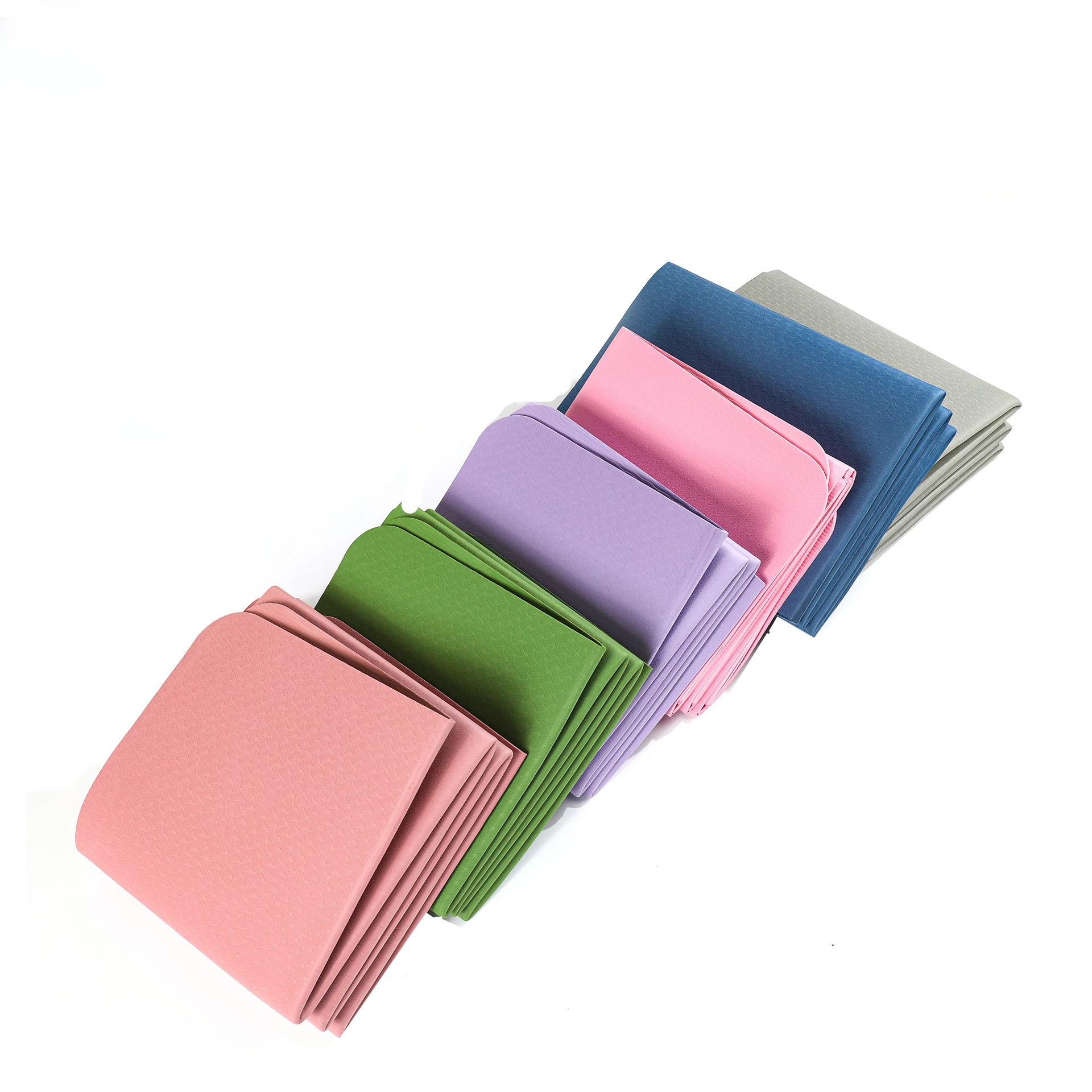 

Портативный уличный складной коврик для йоги из ТПЭ, домашний коврик для ланча без запаха, нескользящий утолщенный многофункциональный напольный коврик