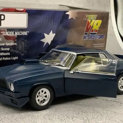 Groen licht 1/24 1972 HQ MONARO GETS Muscle Car legering automodel, twee deuren