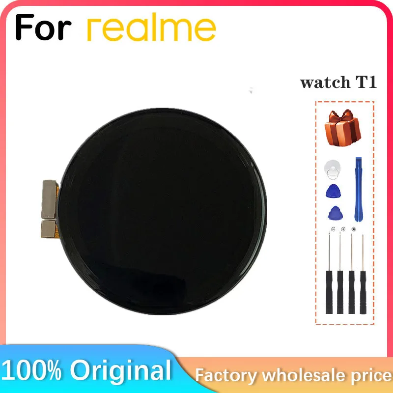 ل realme ساعة T1 شاشة الكريستال السائل شاشة تعمل باللمس LCD ل realme ساعة T1 شاشة الكريستال السائل AMOLED العرض