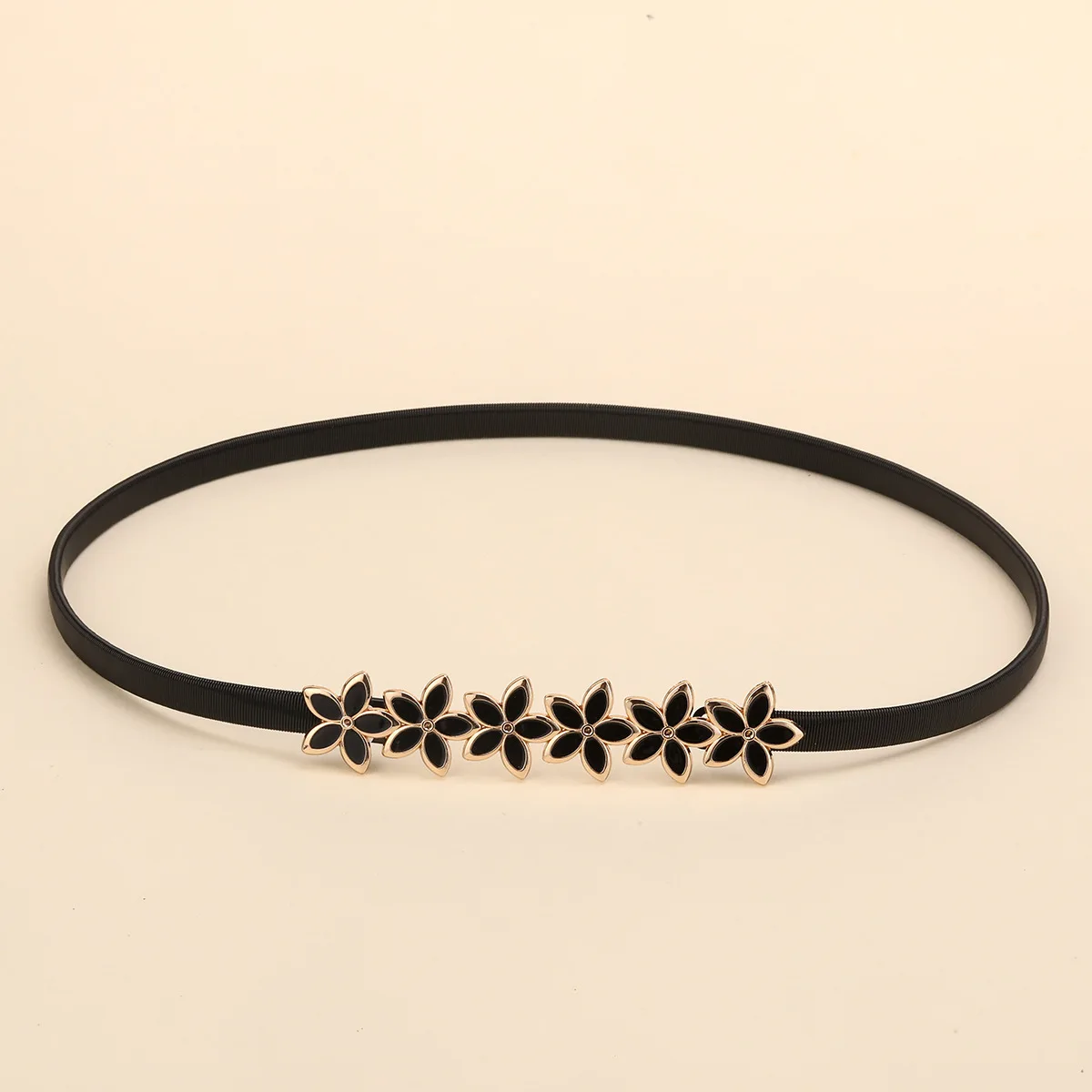 Six Small Flower Thin Belt Women's All-Match Fashion Decorative Dress Accessories Spring Waist Chain Waist Seal GM1664