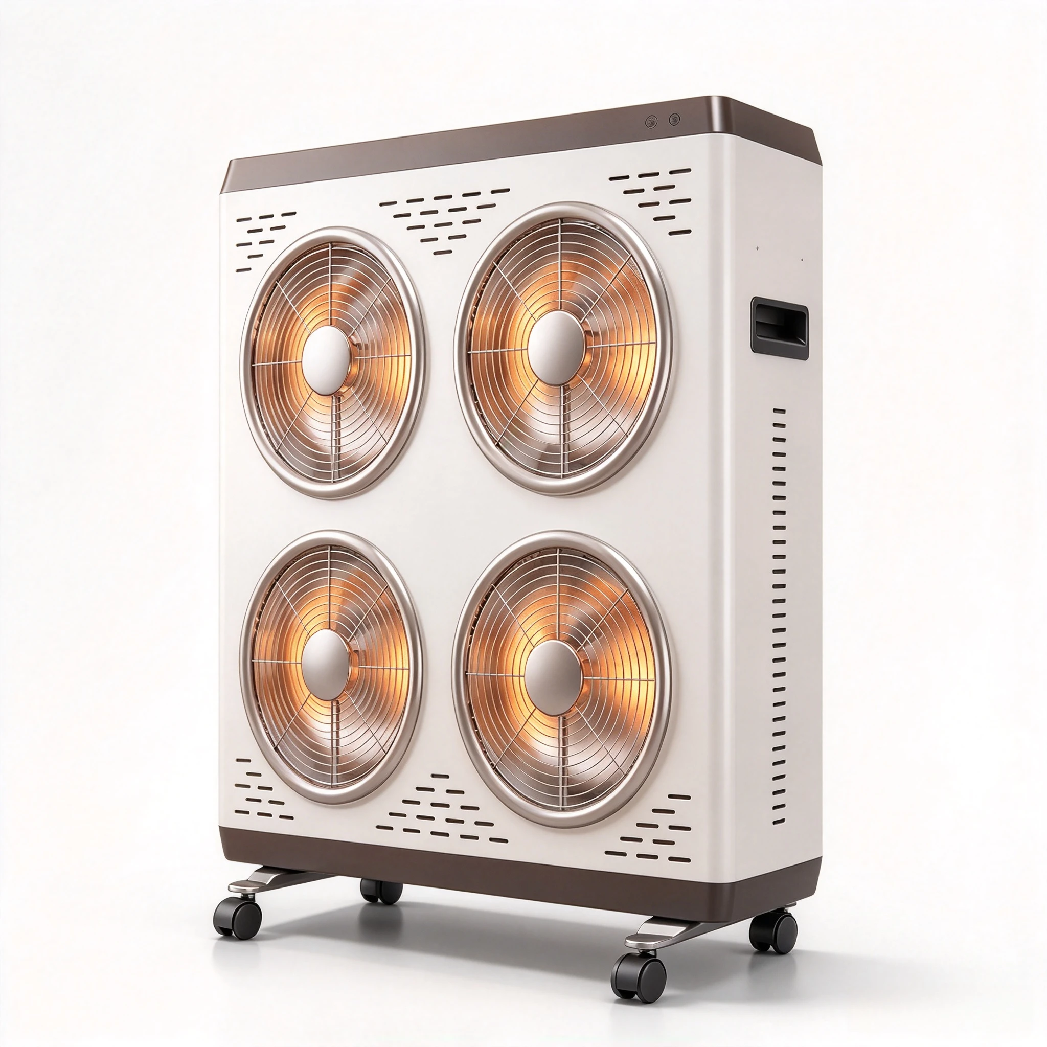 220V 3KW Electric Heater Energy-Saving Commercial Carbon Crystal Warmer Office Living Room Indoor Heating Fast Warm Portable