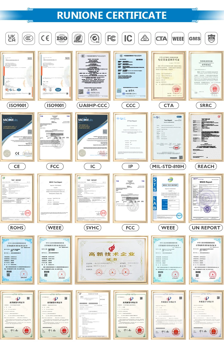 RDC50 720 X 1440HD 3.8V 5000mAh GNSS LTE GSM WiFi NFC 견고한 GIS 데이터 수집기 ​​매핑 사용