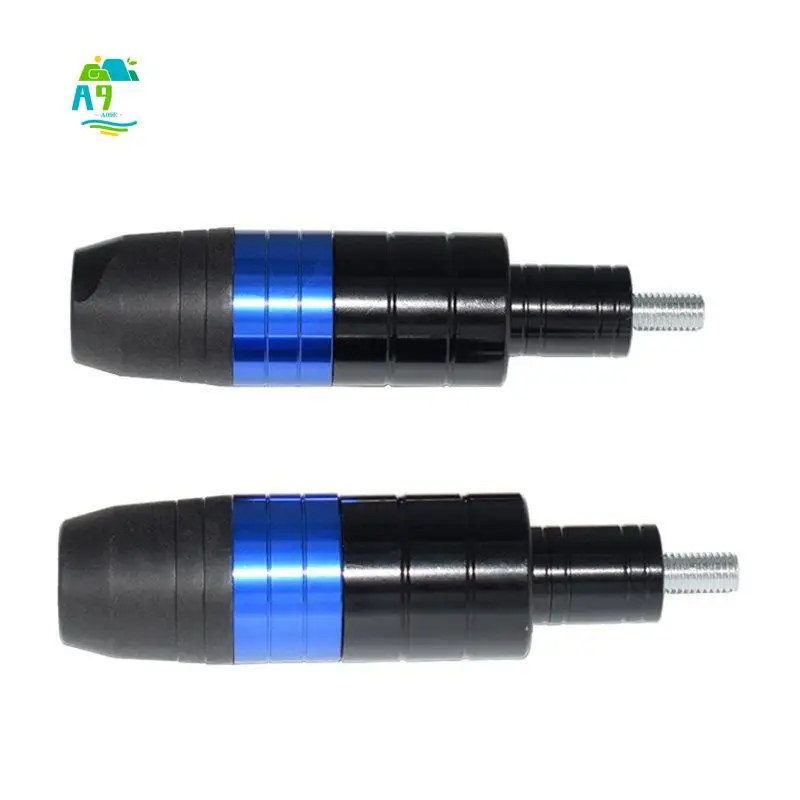 A09E-Motorcycle Engine Anti-Fall Sticks /Anti-Fall Rubber CNC Aluminum Alloy For Scooter Motorbike Engine Frame