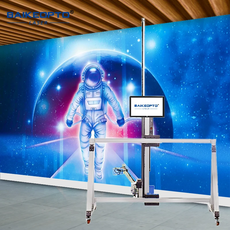 BK-UV128TW AI Wall & Floor Printer | Direct Printing on Tile/Wood/Metal | High-Speed