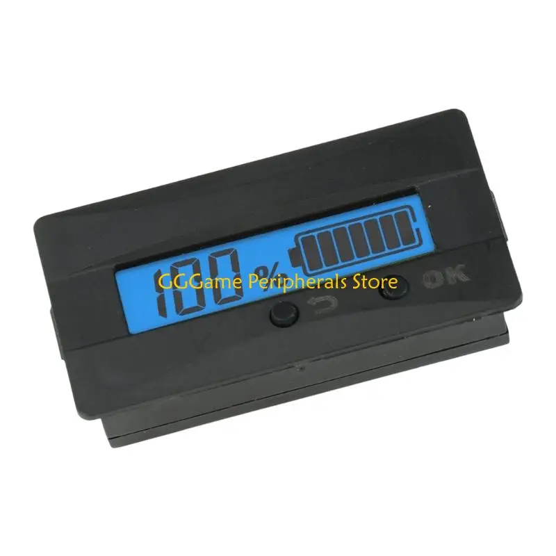 U55B Battery Monitor Panel with LCD Display DC9-120V for Battery System Checks