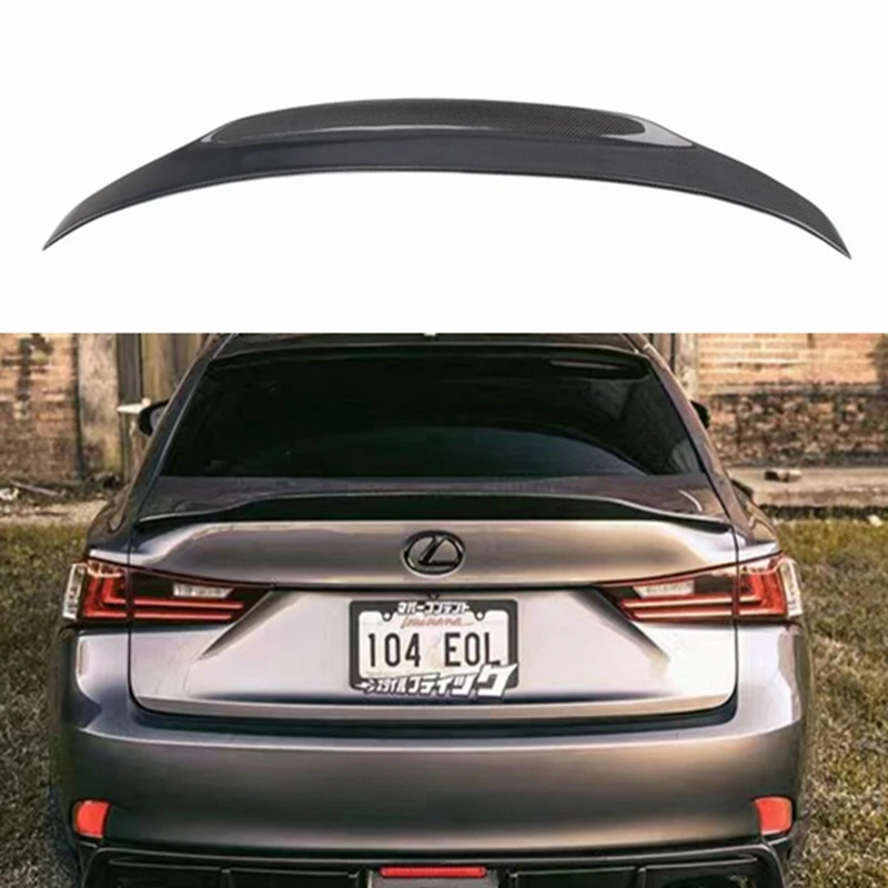 For Lexus IS XE30 PSM Style Carbon Fiber Rear Spoiler Trunk Wing 2013-2020 FRP Forged Carbon