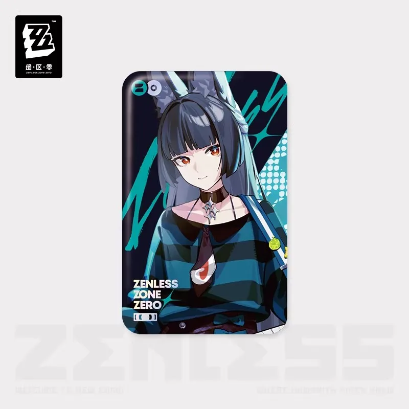 [Genuine] miHoYo Game Zenless Zone Zero Square Badge Ellen Asaba Belle Bangboo Anime Brooch Cartoon Accessory Cosplay Xmas Gifts