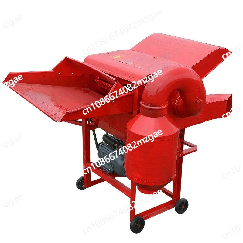 Trilladora de legumbres multifuncional, Mini trilladora de trigo, trilladora de arroz, desgranadora de granos de soja para granja