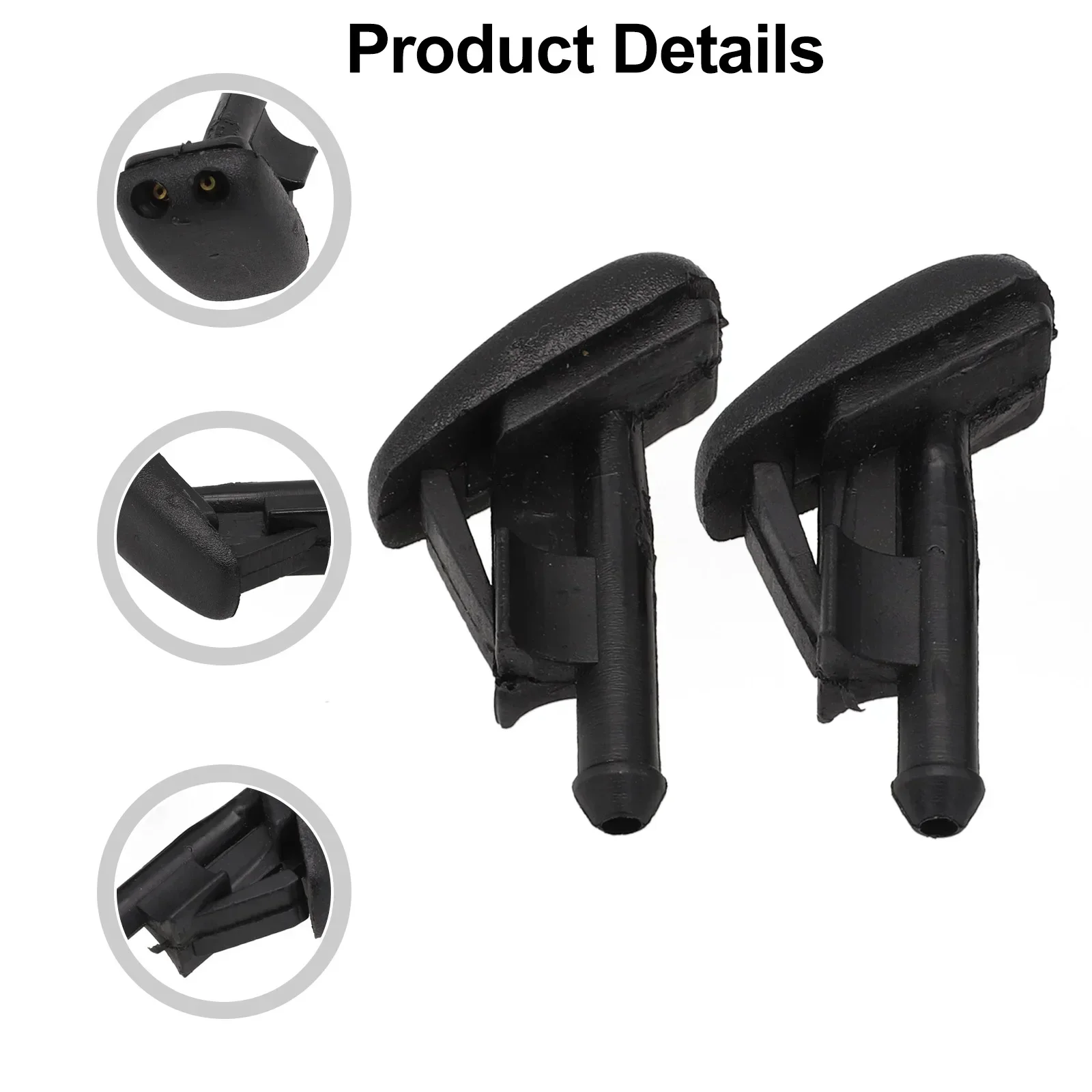 

2pc Windshield Washer Spray Nozzle For BMW 318i/ 320i/ 325i /328i /M3 /E36 /Z3 /3 Series Improve Visibility With A Perfect Fit