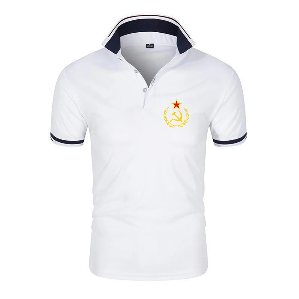 Che Guevara CCCP The new men's six-color Polo is suitable for summer as it features bright and eye-catching colors T shirt