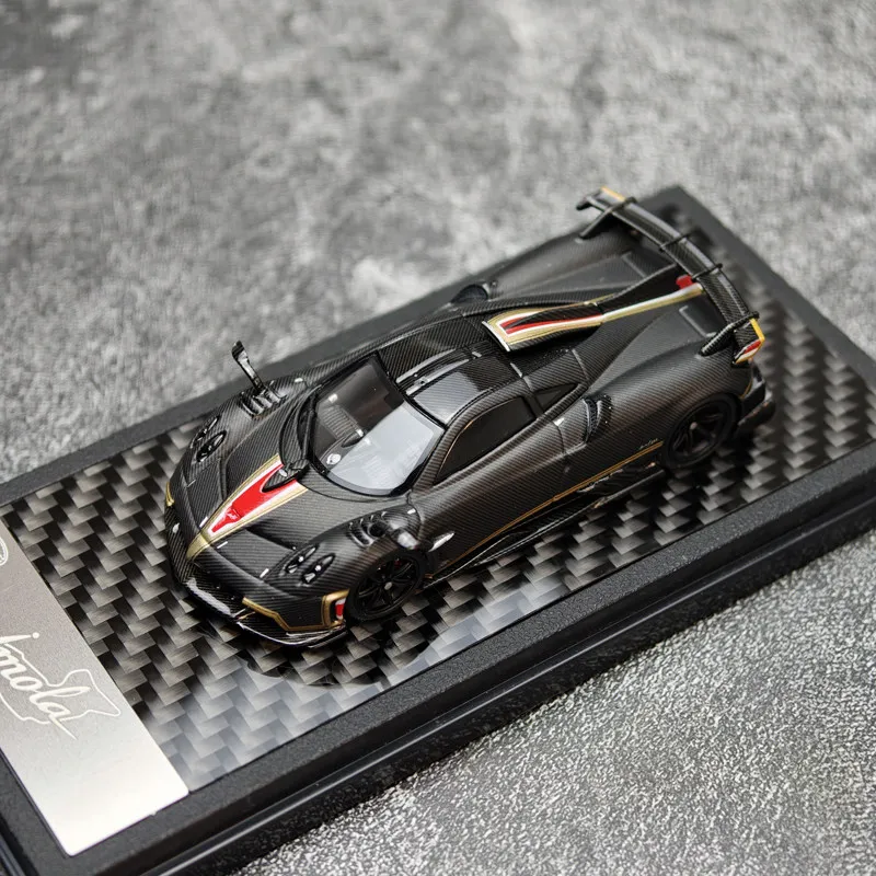 LCD Model 1:64 Scale Pagani Imola LCD64041-MBC Alloy Car Model Miniature Diecast Collection High-end Ornament Hobby Toys Gift