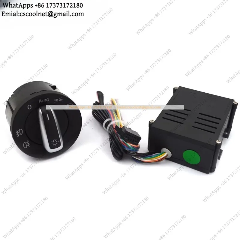 k3 5ND 941 431 B Auto Headlight Switch + External Module 5ND941431B for VW Polo 6R Golf MK6 Automatic Light Sensor Control Parts