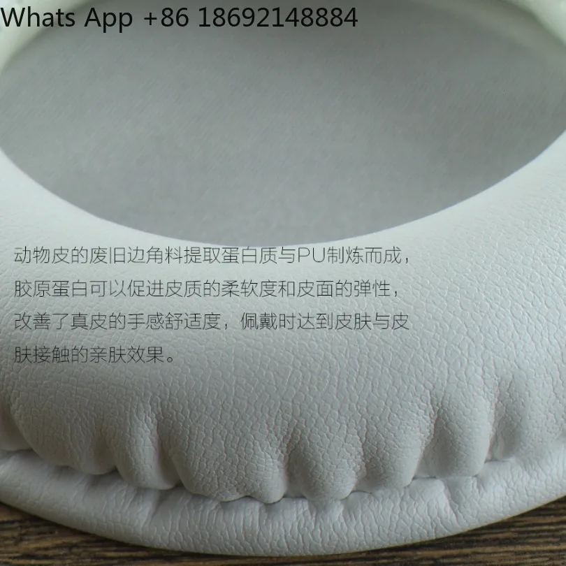I pair price, headphone accessories meringue memory sponge thickened white headphone cover EARPAD4 to 10