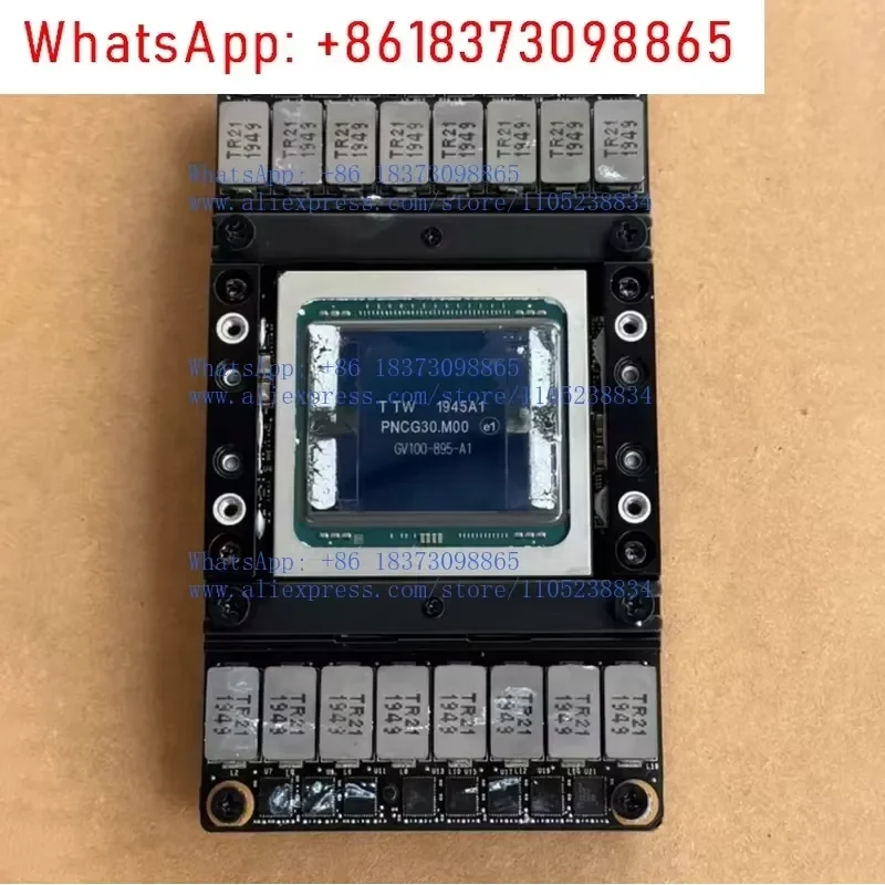 V100 32GB GPU SXM2 PCIE Graphics Card for AI Computing Deep Learning Function Expansion Module