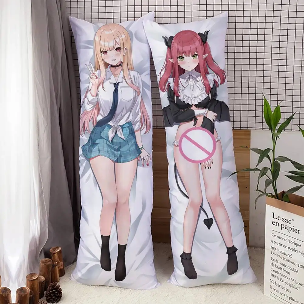 

Аниме Китагава Марин Dakimakura Hing наволочка для тела с двусторонним принтом 2Way Tricot DIY наволочки украшение дома 120X40 см