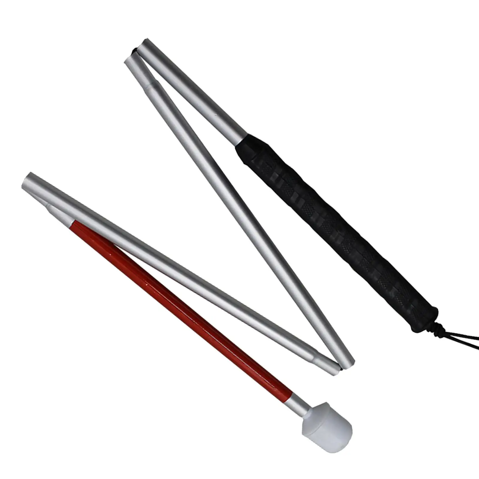 

Folding Blind Cane Anti Slip Adjustable Vision Impaired and Blind