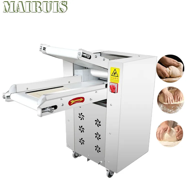 

Commercial Fully Automatic Circulation Electric Dough Kneading Machine Large Scale Press Flour Noodle Pizza Sheeter Mixer