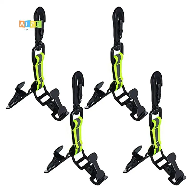 

A12E-4 шт. держатель для перчаток зажимы для перчаток для пожарных полицейские спасательные рабочие перчатки зажимы для ремня