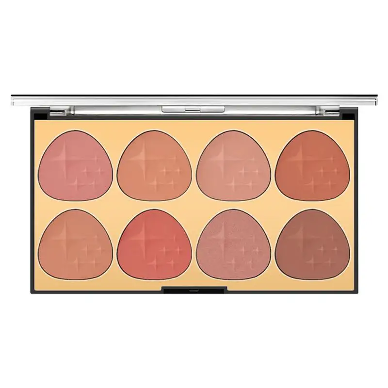 Blush Palette Highlight Blush Palette Bright Shimmer Face Blush Matte Blush Powder Highlight Blush Palette Professional Facial