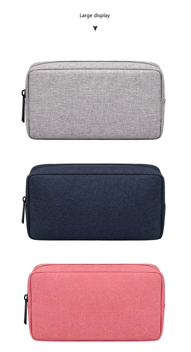 Digitale Gadget-Aufbewahrungstasche Kabel-Organizer für Powerbank, USB-Ladegerät, Kopfhörer – Detail 13