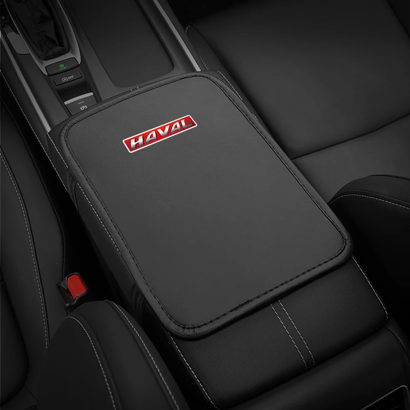 Car Center Console Non Slip Armrests Cover Mat Accessories For Haval H6 Dargo M6 H9 H6S F7 F7X Jolion X DOG XY H2 H3 H5 H7 H8 M4