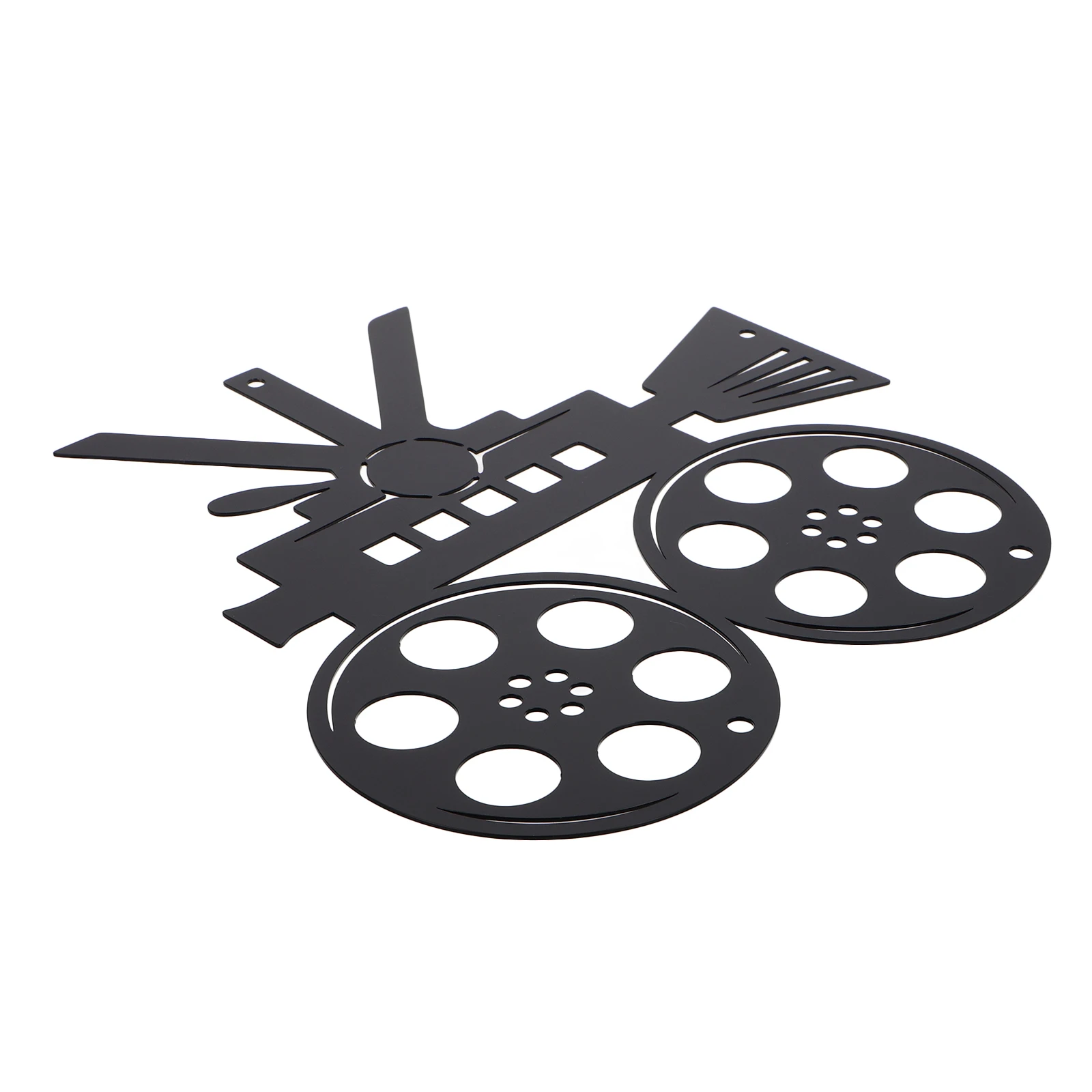 

Movie Decoration Home Cinema Accessories Film Strip Reel Decorate Art Theater Wall Sign Iron