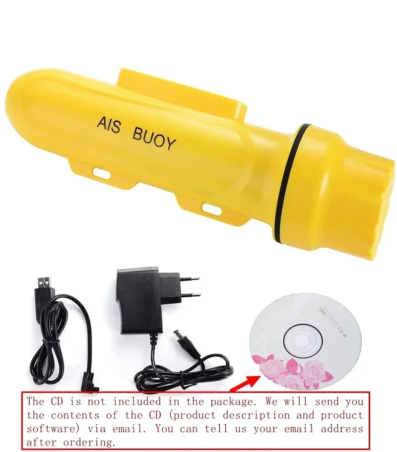 

HAB-120 Marine Boat AIS Fishing Net Tracking Buoy/ Locator Fishing Beacon EU Plug 100-240V GPS Accessories IPX7 Waterproof